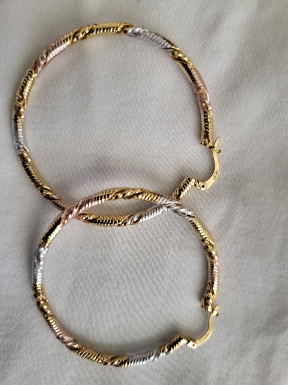 hoop earrings